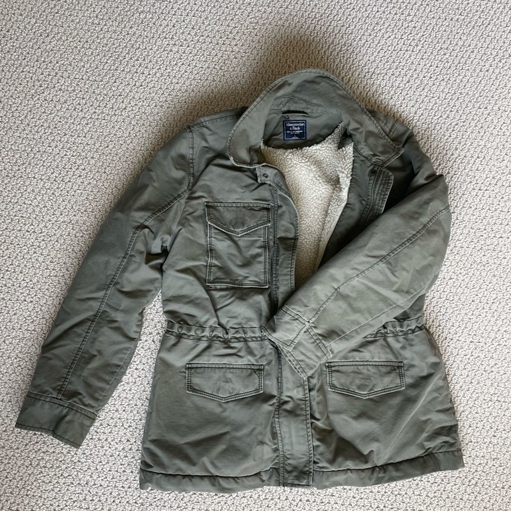 Abercrombie Fleece Lined Jacket